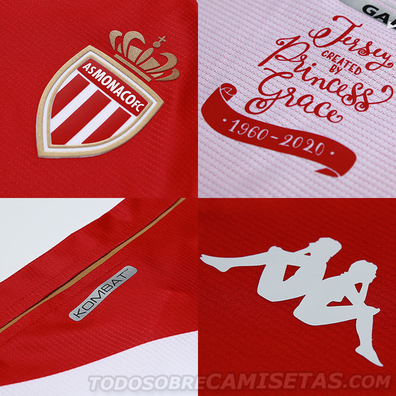 AS Monaco 2020-21 Kappa Home Kit