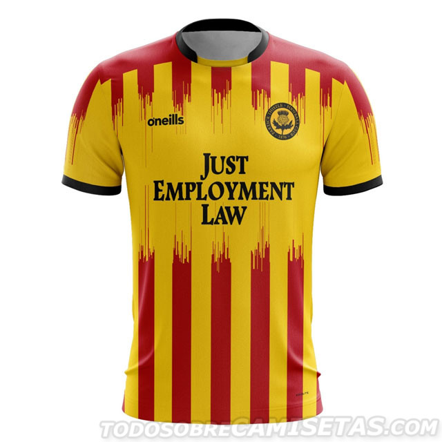 Partick Thistle 2020-21 O'Neills Home Kit