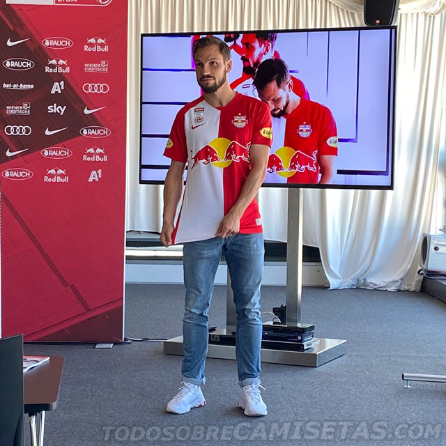 Red Bull Salzburg 2020-21 Nike Home Kit