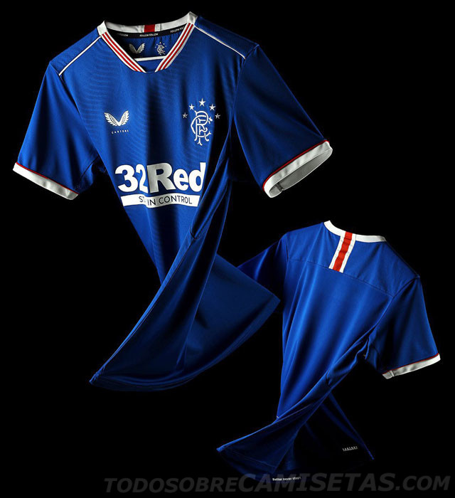 Rangers FC 2020-21 Castore Home Kit