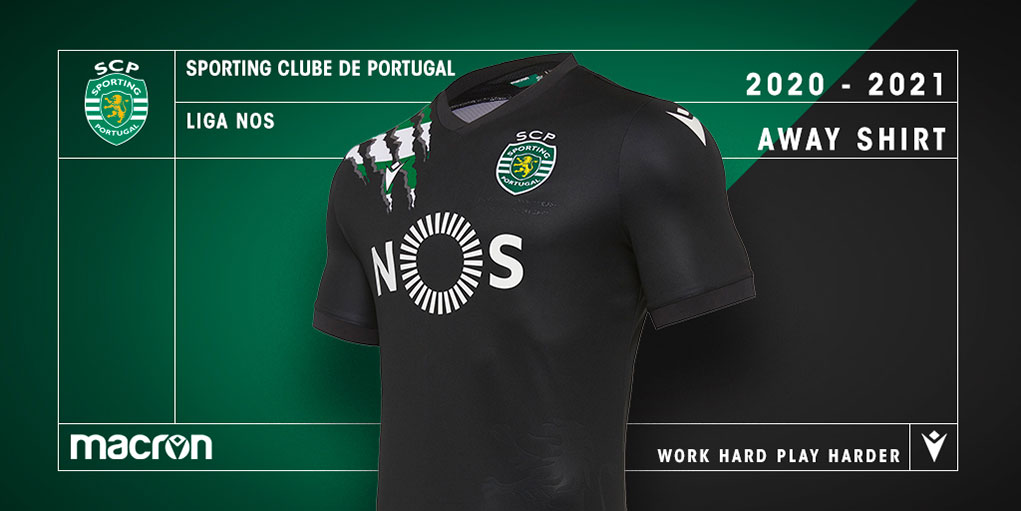 Sporting Clube de Portugal 2020-21 Macron Away Kit