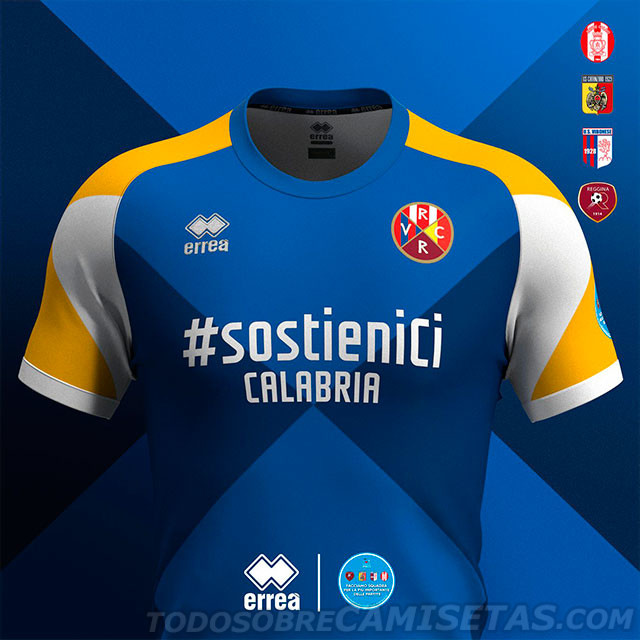 #sostieniCi Calabria Erreà Special Shirt