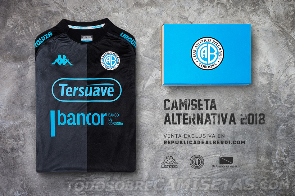 Camiseta alternativa Kappa de Belgrano 2018