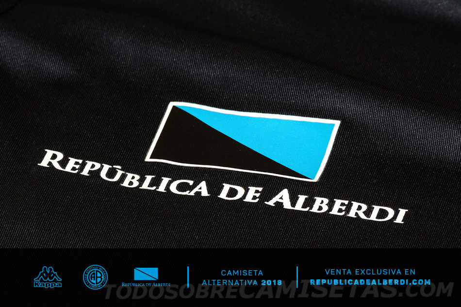 Camiseta alternativa Kappa de Belgrano 2018