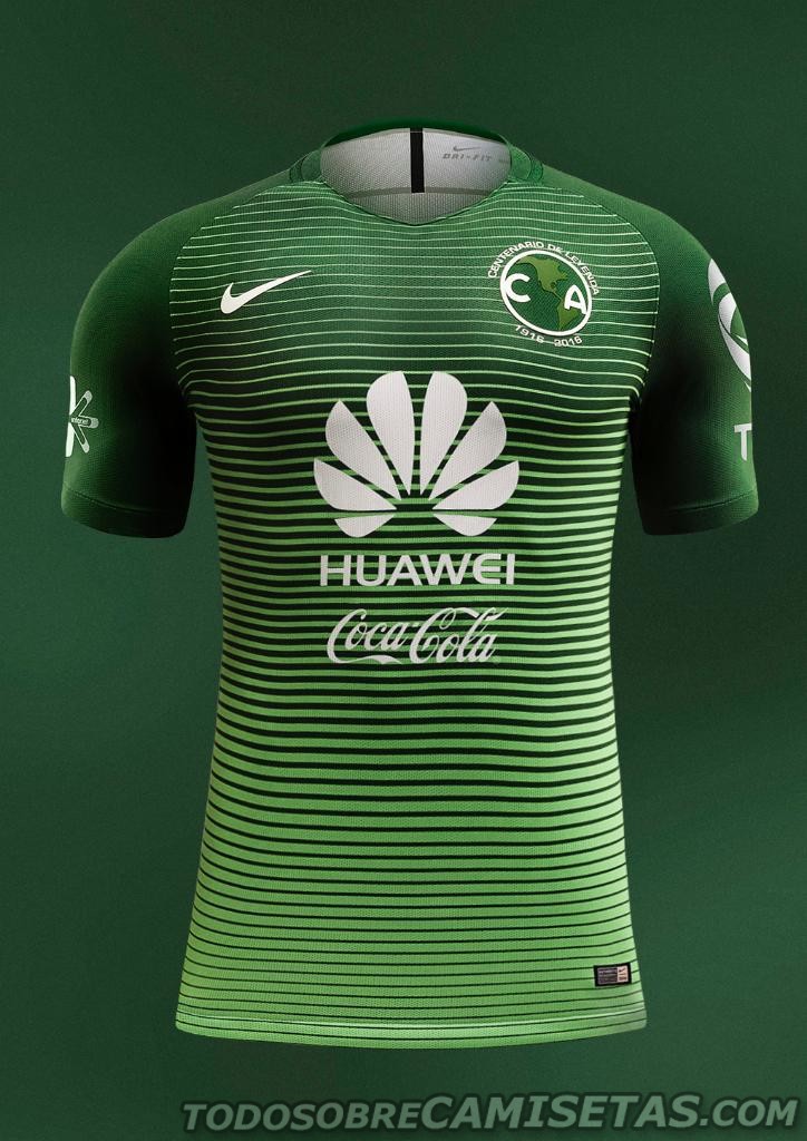 Tercera camiseta Nike del Club América 2017