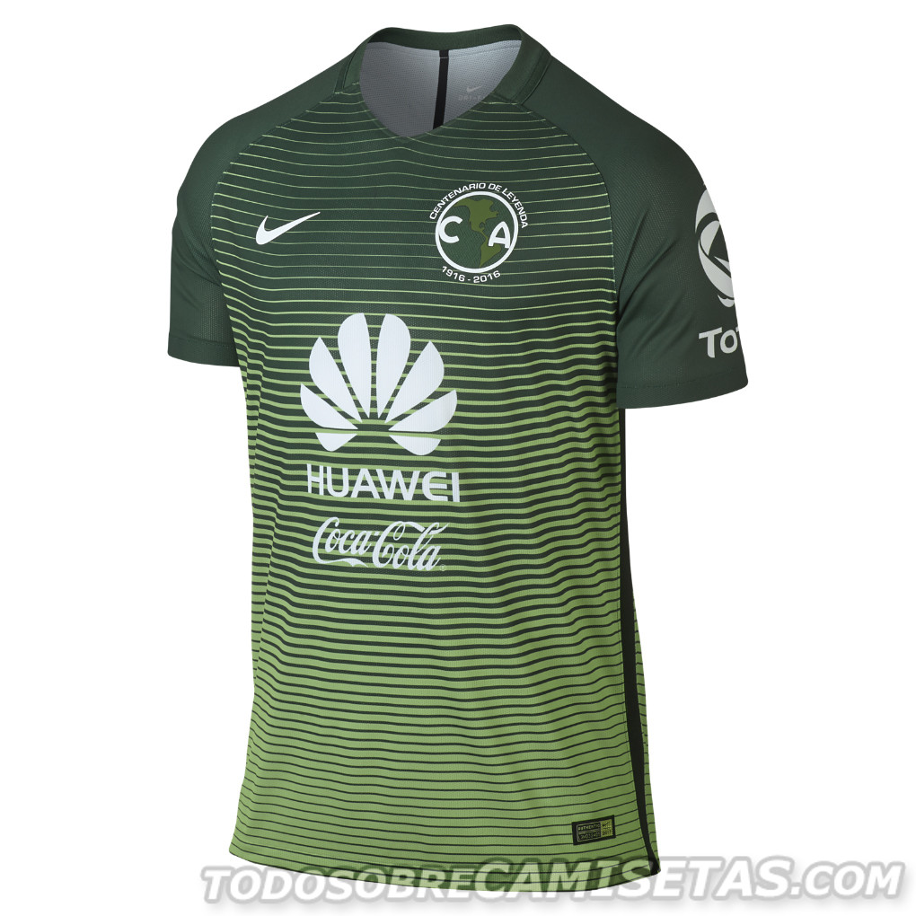Tercera camiseta Nike del Club América 2017