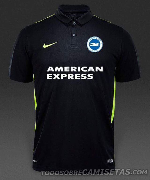 Brighton & Hove Albion Nike 2016-17 Away Kit
