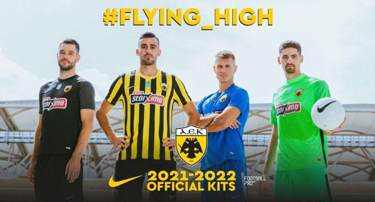 AEK Athens 2021-22 Nike Kits - Todo Sobre Camisetas