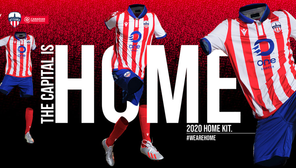 atletico ottawa macron home kit 2020