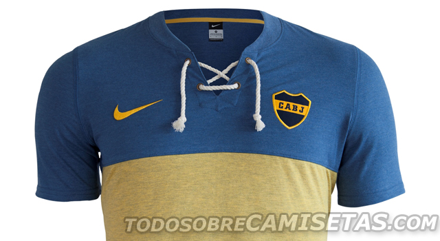 Camiseta Retro Nike de Boca Juniors (100 Años Azul y Oro) - Todo Sobre ...
