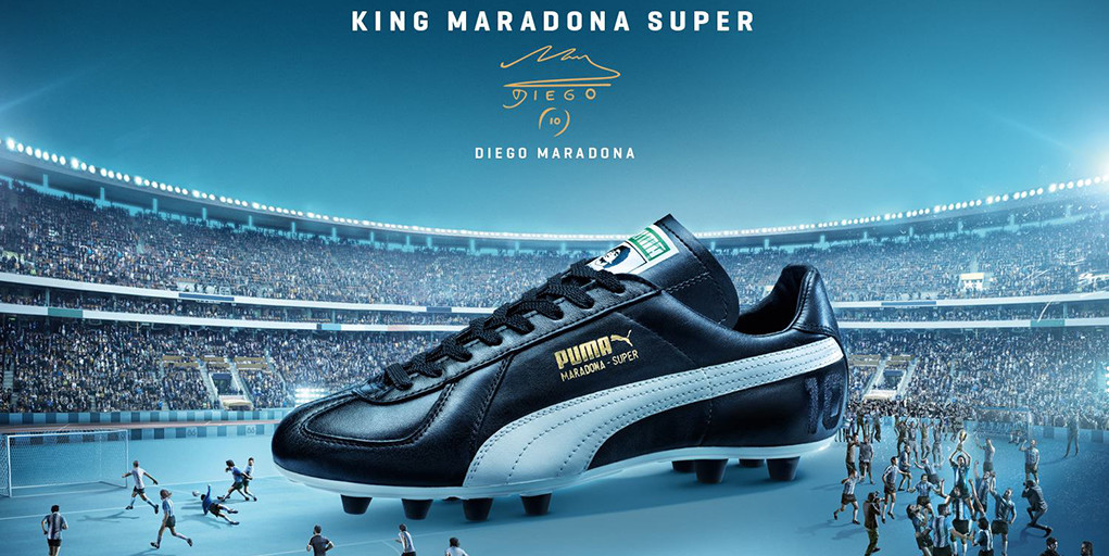 botines PUMA Maradona Super - Sobre