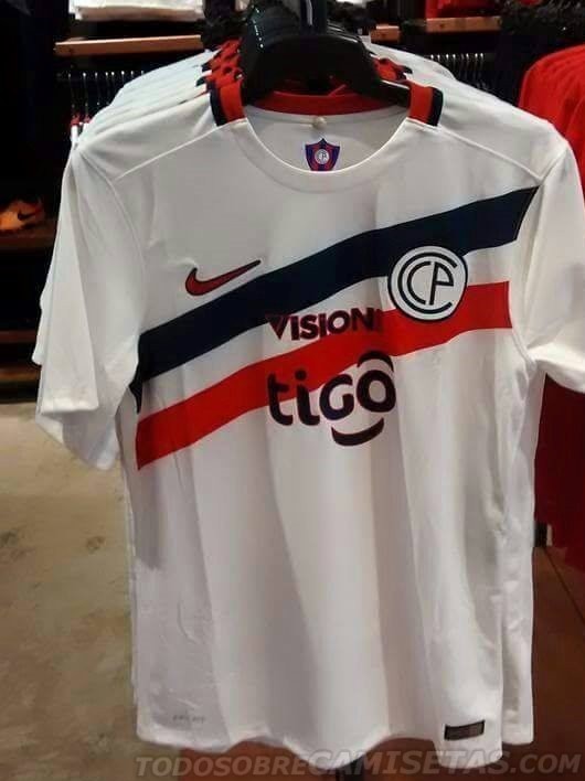 Camiseta Cerro Porteño Away 2016 Nike
