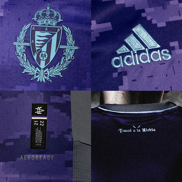 Camisetas adidas de Real Valladolid 2021-22
