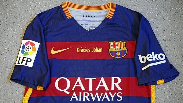 El FC Barcelona también rendirá homenaje a Cruyff en su camiseta