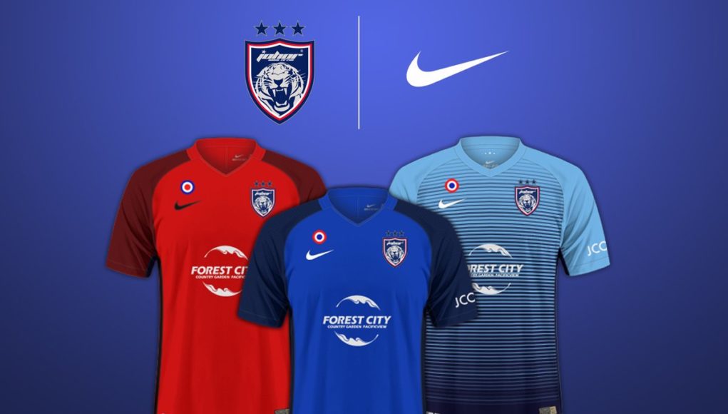 Johor Darul Takzim Nike Kits 2018