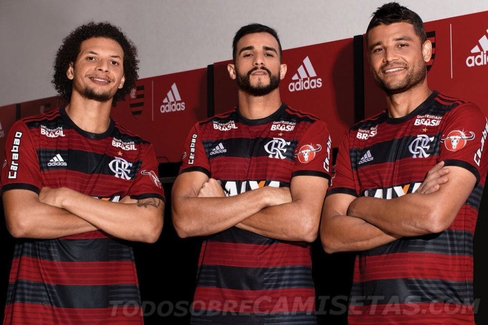 Camiseta titular adidas de Flamengo 2018/19