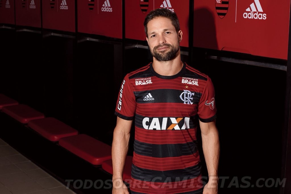Camiseta titular adidas de Flamengo 2018/19