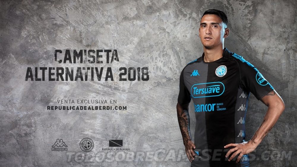 Camiseta alternativa Kappa de Belgrano 2018