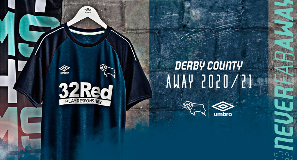 Derby County FC Umbro Away Kit 2020-21