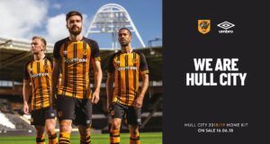 Hull City 2018-19 Umbro Home Kit
