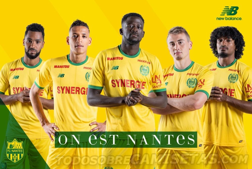 FC Nantes 2018-19 New Balance Maillots