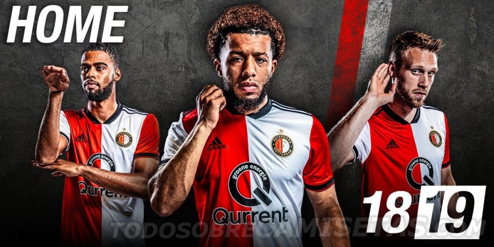 Feyenoord adidas Home Kit 18-19