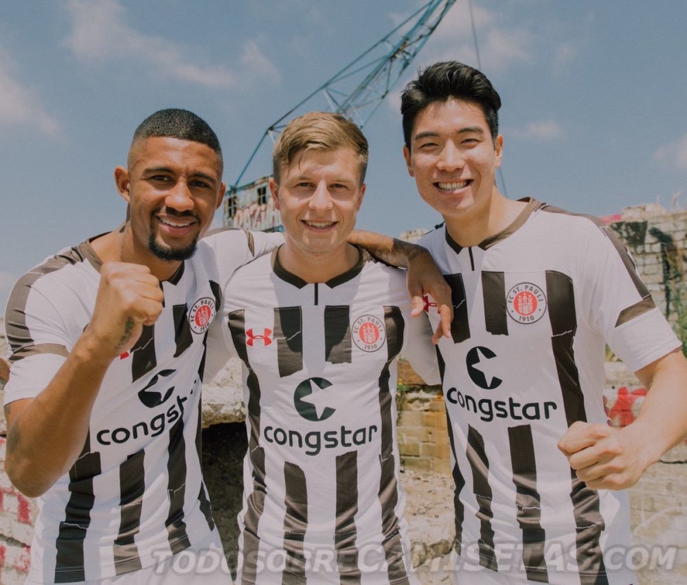 St. Pauli Under Armour Away and Third Kits 2018-19