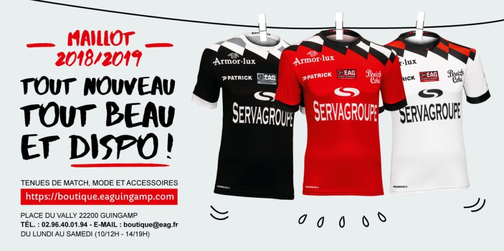EA Guingamp Patrick 2018-19 Kits