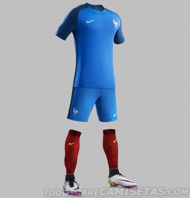 France Nike EURO Kits - Todo Sobre Camisetas
