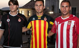 manga Consciente de cuidadosamente Equipaciones Luanvi del Girona FC 2012/2013 - Todo Sobre Camisetas