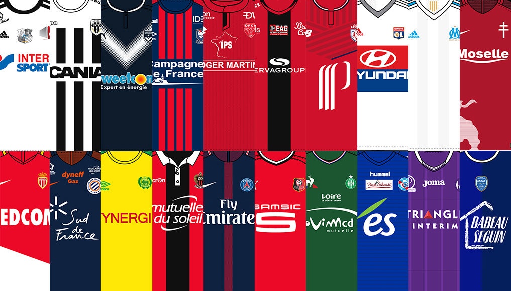camisetas de la liga francesa 2018