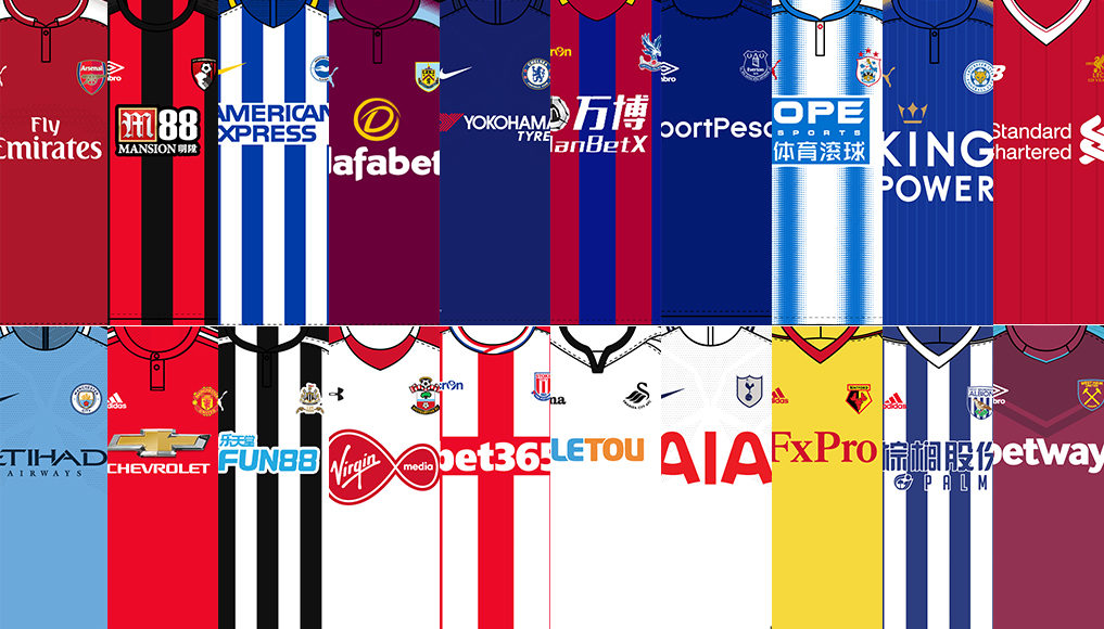 inalámbrico dueña Capataz Camisetas de la Premier League 2017-18 - Todo Sobre Camisetas
