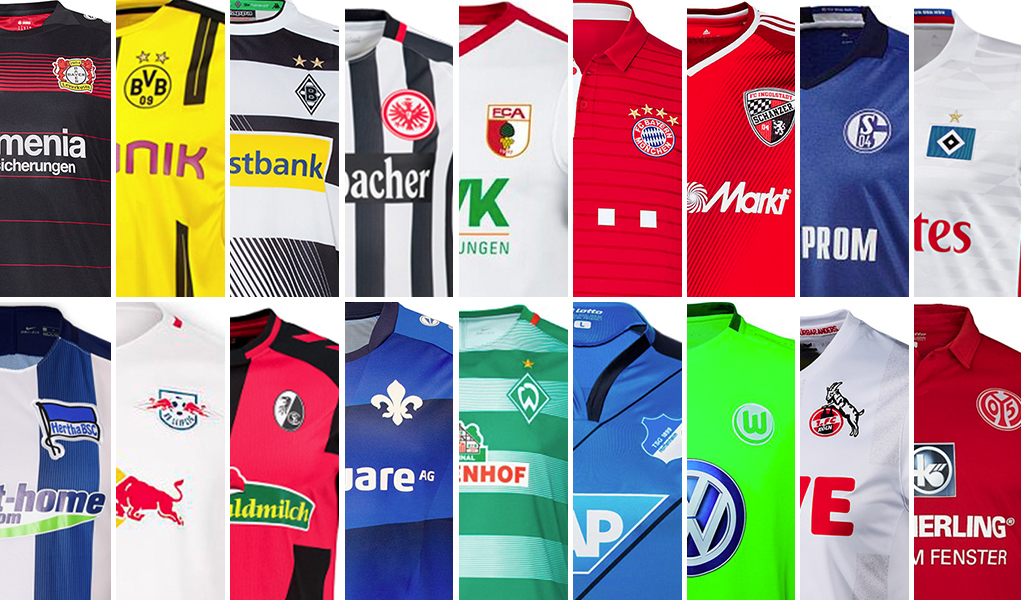 camisetas liga alemana