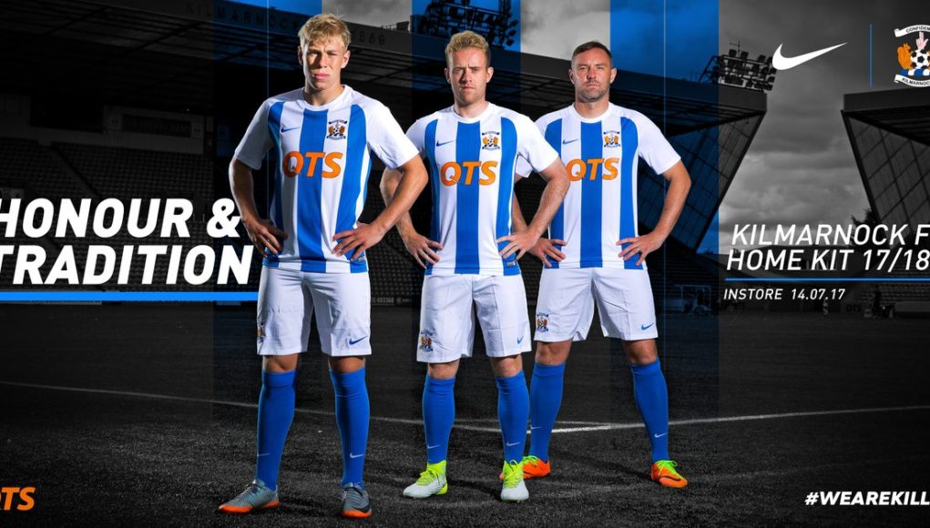 Kilmarnock FC Nike 2017-18 Home Kit