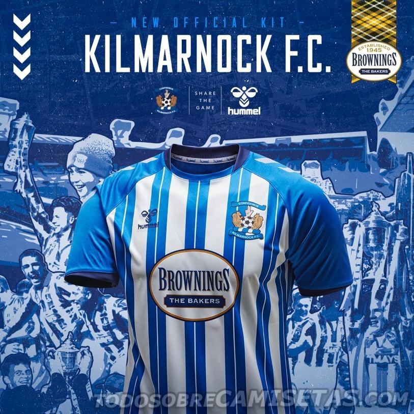 kilmarnock fc 2020-21 hummel home kit