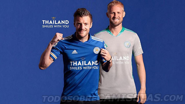 leicester city 2020-21 adidas home kit