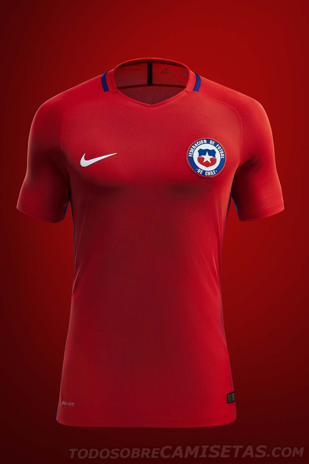 Camisetas Nike de Chile 2016