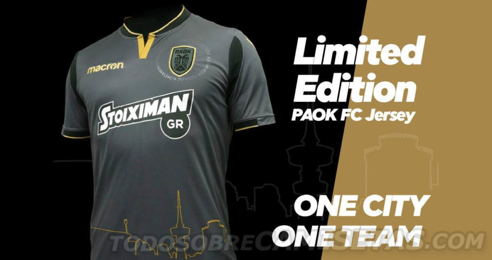 PAOK FC Macron Fourth Shirt 2017/18