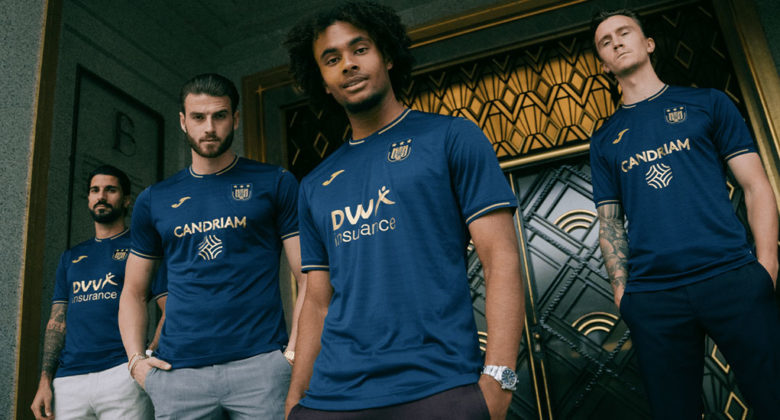 Joma RSC Anderlecht Maillot d'Entraînement 2022-2023 Anthracite