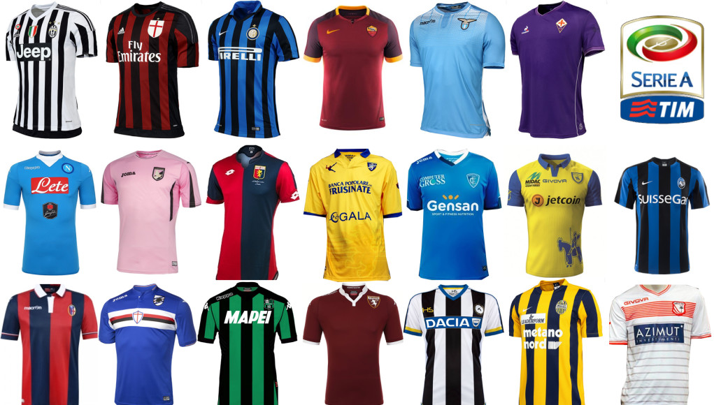 camisetas de la liga italiana 2019
