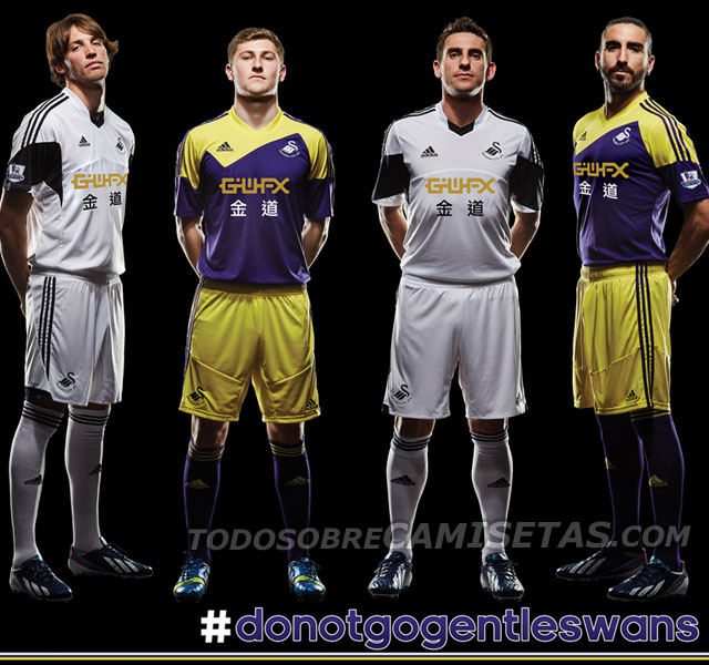 Dirigir Escupir Asentar Swansea Adidas Kits 2013/2014 - Todo Sobre Camisetas