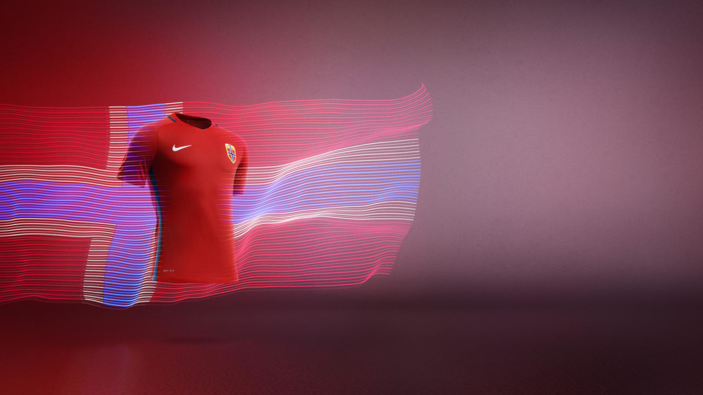 Norway Nike 2016 Home Kit