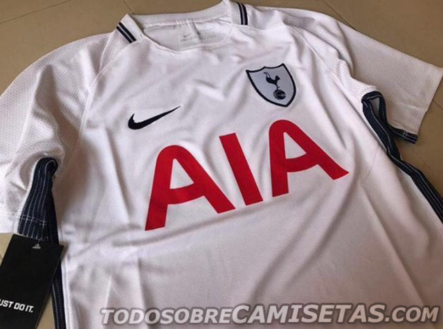 Con fecha de Temporizador negro Tottenham 2017-18 Nike Home Kit LEAKED - Todo Sobre Camisetas