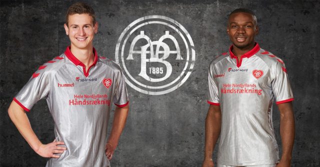 Maillot Hummel AaB Aalborg Domicile – Blanc/rouge – Taille M Enfant