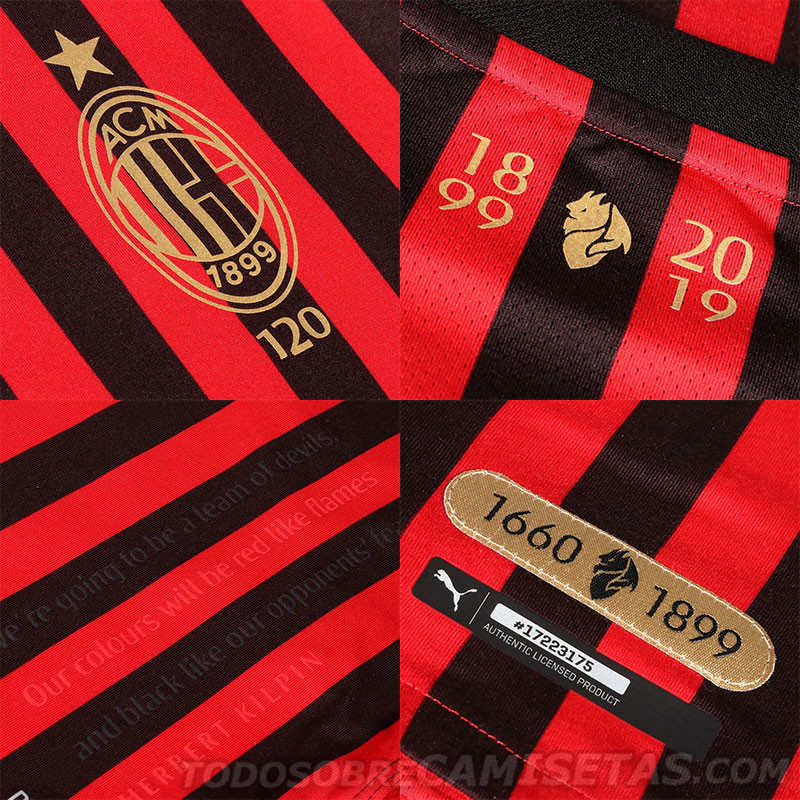 AC Milan 120 Years PUMA Collection