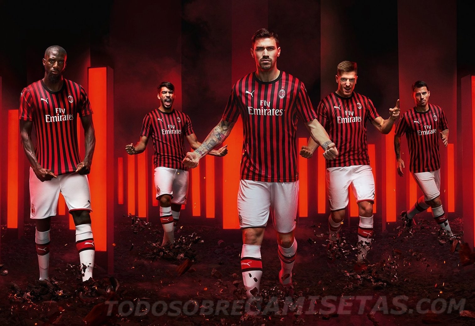 AC Milan 2019-20 PUMA Home Kit