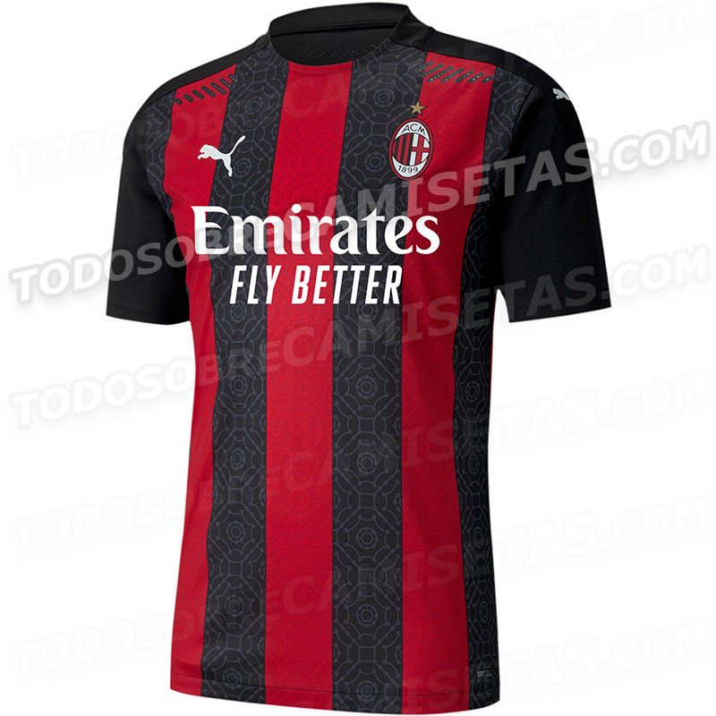 AC Milan 2020-21 Home Kit