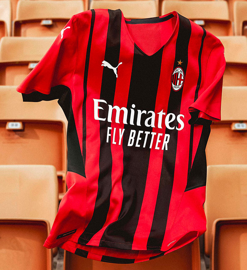 AC Milan 2021-22 PUMA Home Kit