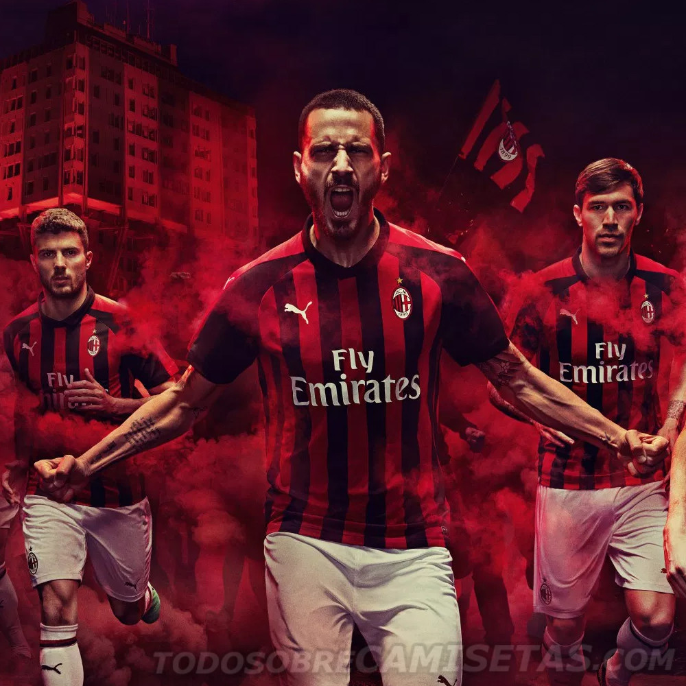 AC Milan PUMA 2018-19 Home Kit