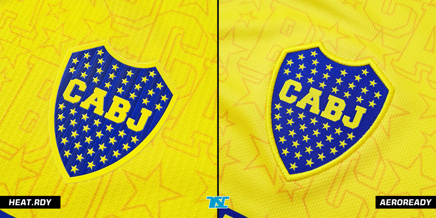 Tercera camiseta adidas de Boca Juniors 2022-23: HEAT.RDY vs AEROREADY